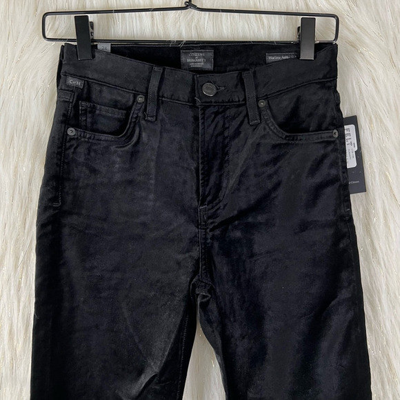 NEW Citizens Of Humanity Womens Felt Harlow Ankle High Rise Slim Straight Leg 24 - Picture 4 of 11